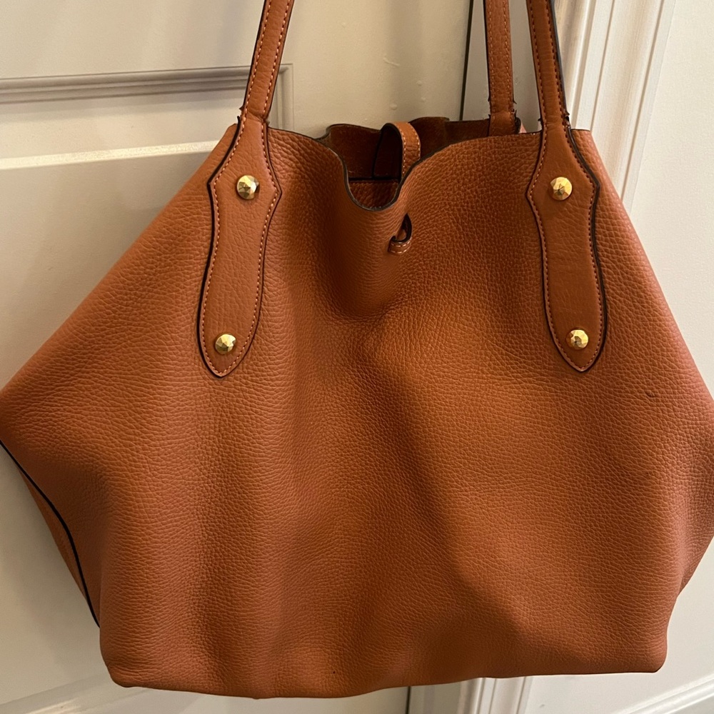 Annabel Ingall tan leather tote